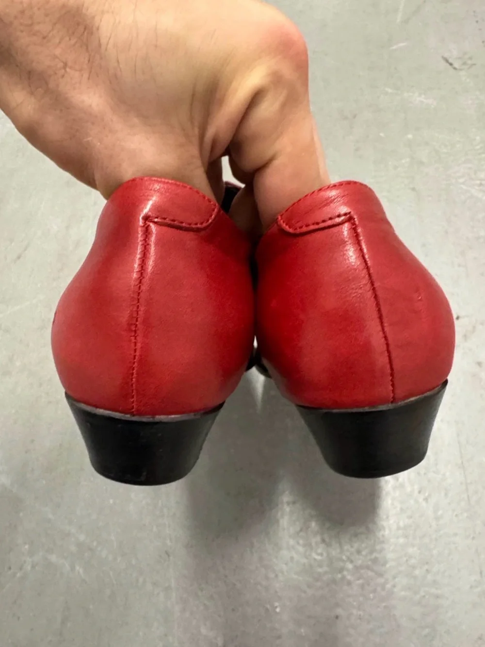 Durango Red Leather Western Ankle Boots Women’s 8.5